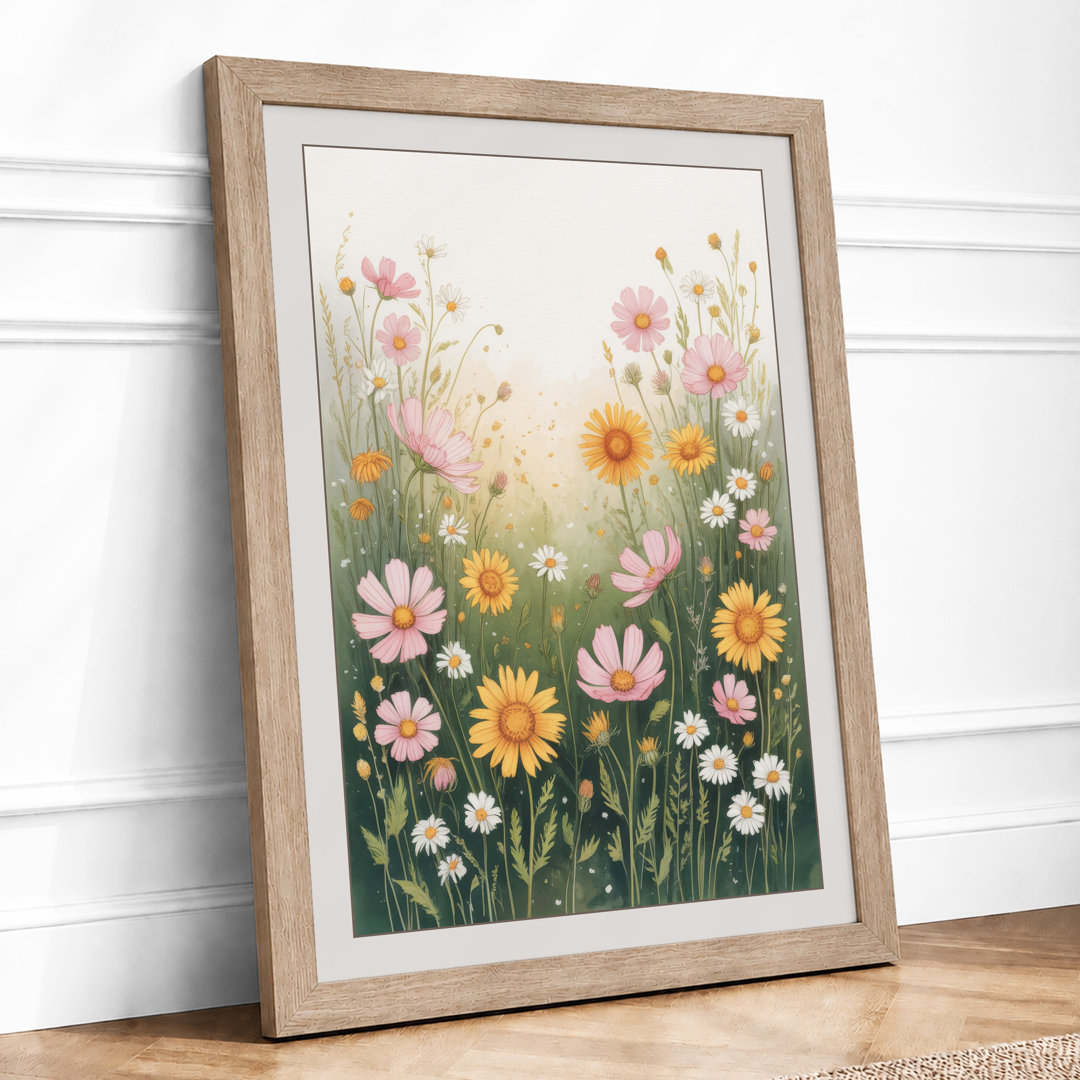 Wildflower Meadow Botanical - Framed Print