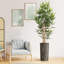 Arbre artificiel en pot de soie artificiel en bambou contemporain-126803304