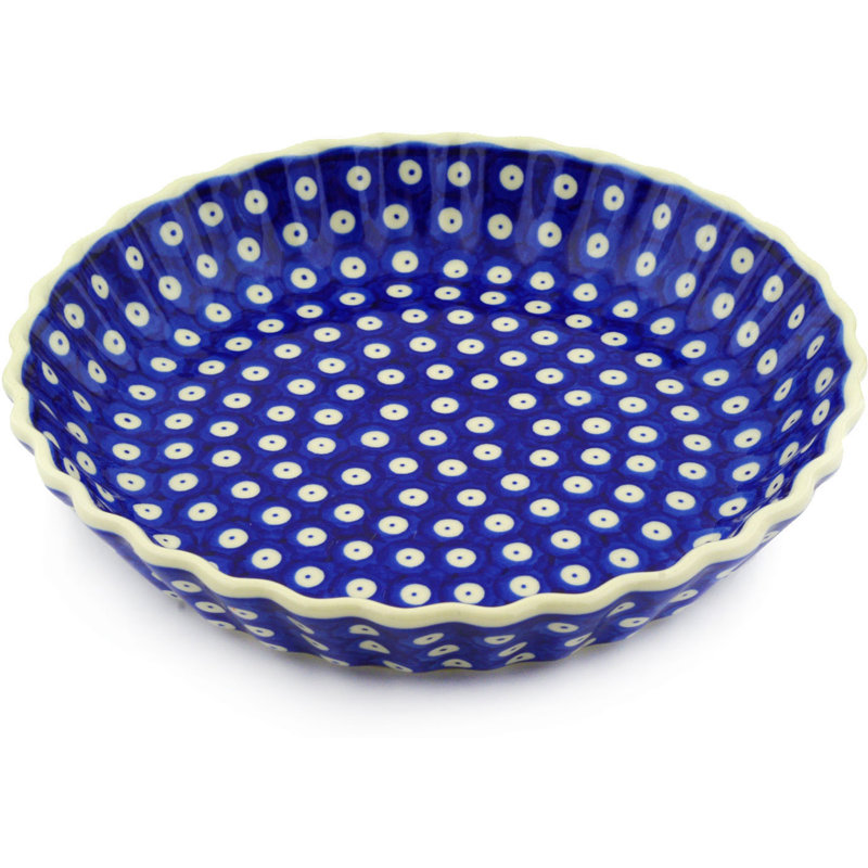 Polmedia Stoneware Pie Pan