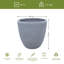 Ribbed Fibreglass Plant Pot-39262023-39262021