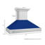 ZLINE 48" Fingerprint Resistant Stainless Steel Range Hood-2132521592