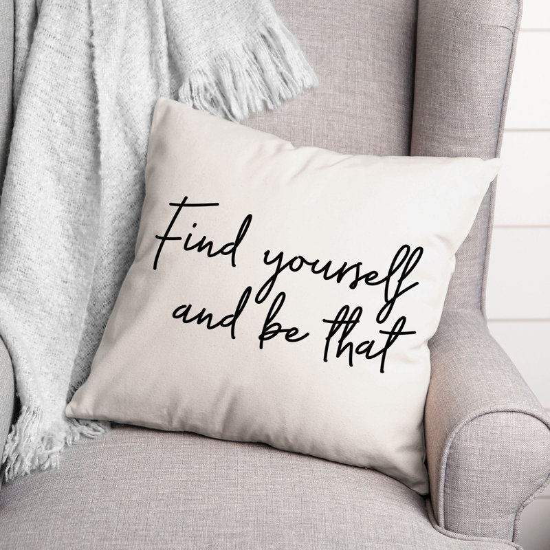 Coussin décoratif noir et blanc