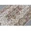 Tapis turc rétro vintage en laine turque offrant un design unique pour la décoration intérieure sur de grandes surfaces brun / beige