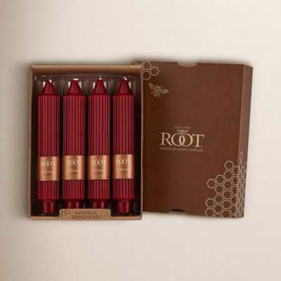 Root Candles Unscented Taper Candle