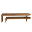 Kuanysh Unfinished TV Stand for TVs up to 48" with Fireplace Included