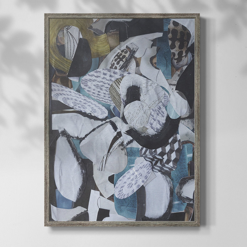 Hawaiian Beach, reproduction encadrée sur verre - bois massif, H 21 po x l 17 po