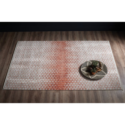 Canipe Synthetic Geometric Indoor Rug