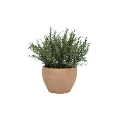 11" Grass in Matte Medium Terracotta Ceramic