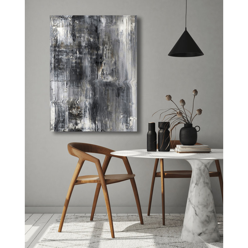 154 II - Artist Enhanced Canvas Print, White Framed Canvas, 61.5" H x 41.5" W x 1.75" D