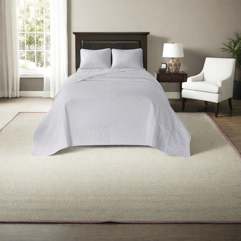 Ensemble de literie en coton blanc confort, style chalet, très grand