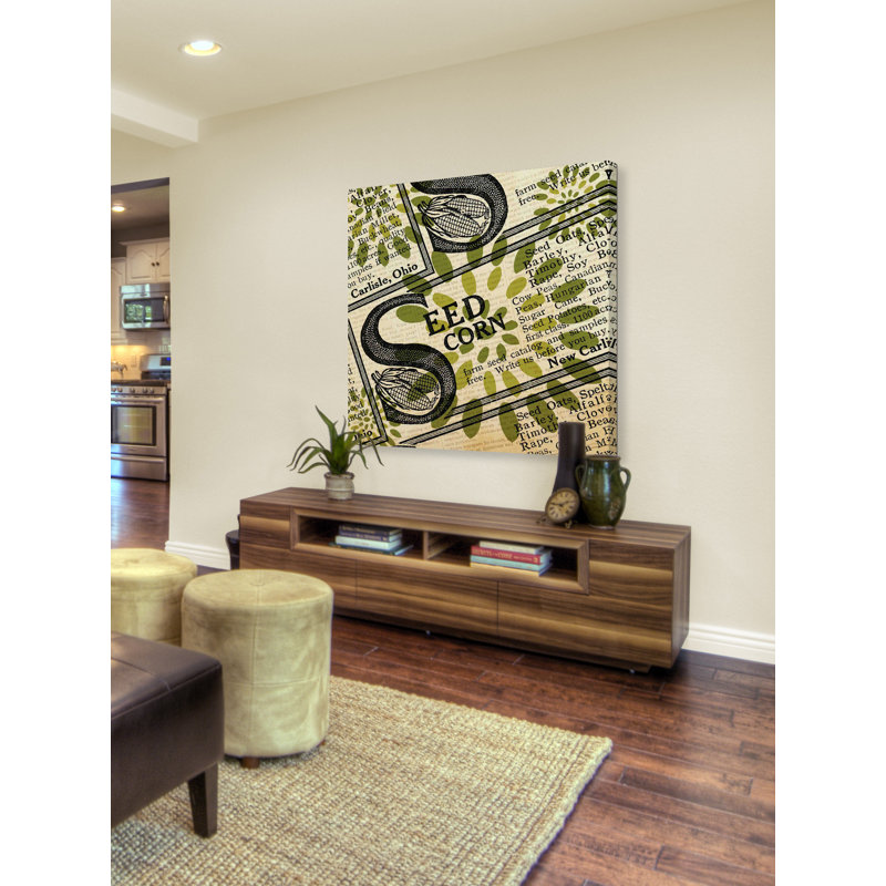 Going Green 7 - Wrapped Canvas Print, 61 cm H x 61 cm W