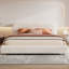 Lit plateforme tapissier avec lattes de bois Issabell-991784181-985592309