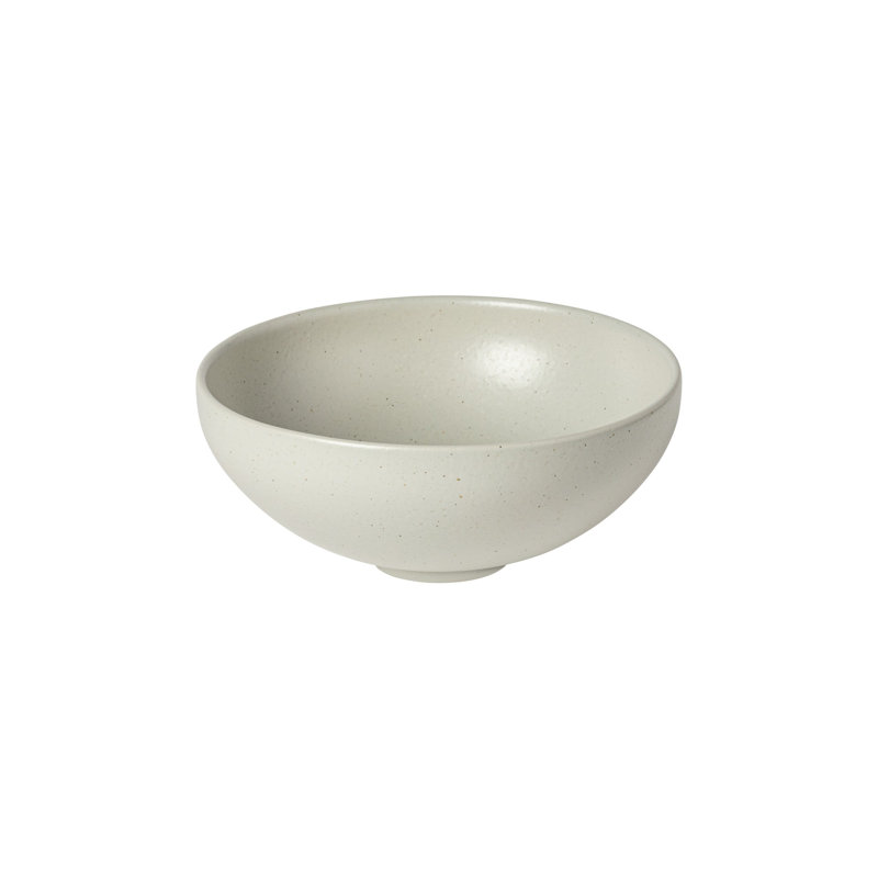 Casafina Pacifica Handmade Stoneware Ramen Bowl, Oyster Gray