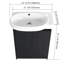 Meuble-lavabo autoportant de 23 po avec lavabo et portes à fermeture douce-1966207639
