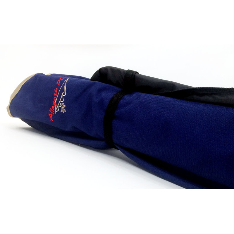Allagash Plus Extra Wide Blue and Tan Camping Cot