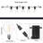 25FT G40 LED String Lights, Dimmable Waterproof, Connectable For Patio