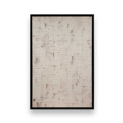 Impression sur toile texturée «Tranquility I»