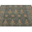 Rug & Kilim’S Block Print Rug, Teal And Gray Tones With Whimsical Floral Pattern-57733041