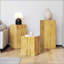Tables d'appoint empilables de style rétro rétro, table d'appoint à colonne carrée MGO pour le salon, la chambre à coucher et le bureau, polyvalente et durable-1604192850