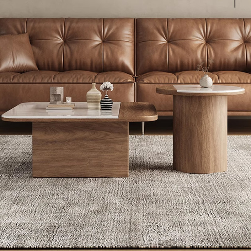 Table basse en pierre micro-cristalline