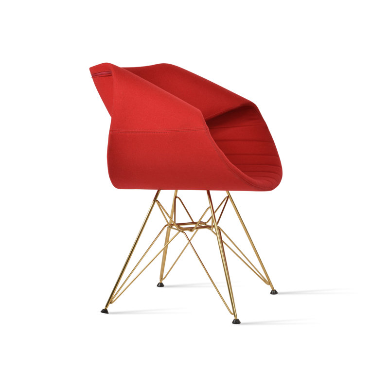 Fauteuil tour Seminyak, Or, Rouge