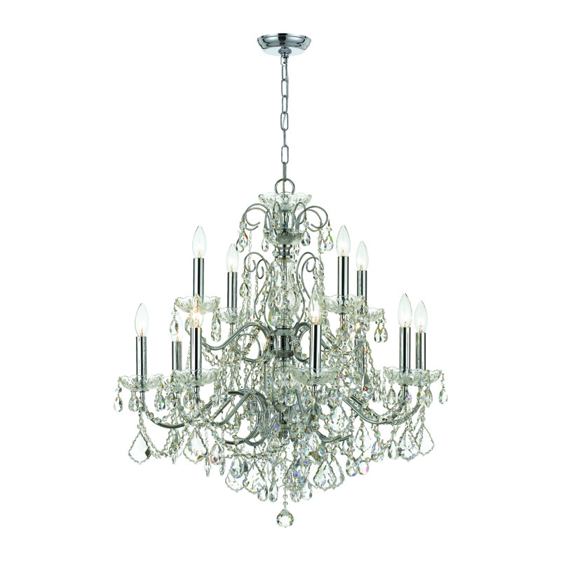 Salgado 12 - Light Dimmable Chandelier, Italian
