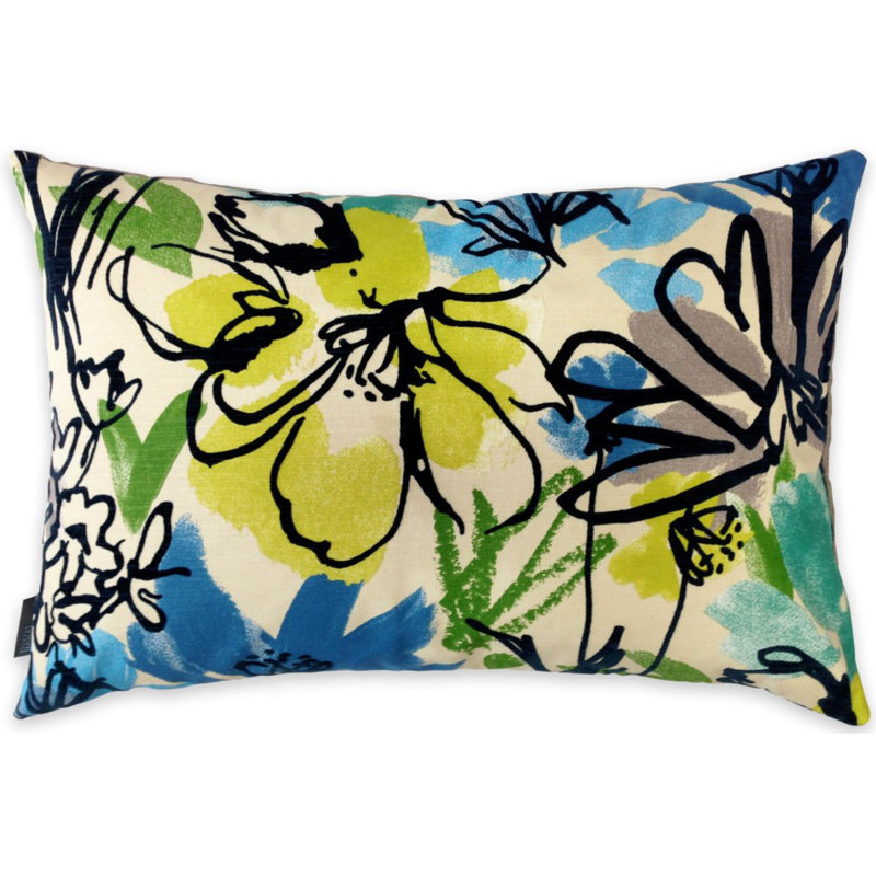 Housse et insert de coussin Morella, Bleu