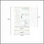Armoire de rangement haute 27 po Accent