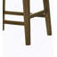 Tabouret à hauteur de comptoir 17 po en noyer avec siège rembourré Sasha-1747008663