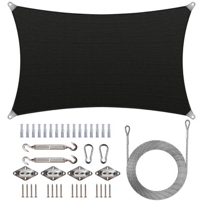 Reinforced Super Ring Rectangle Shade Sail