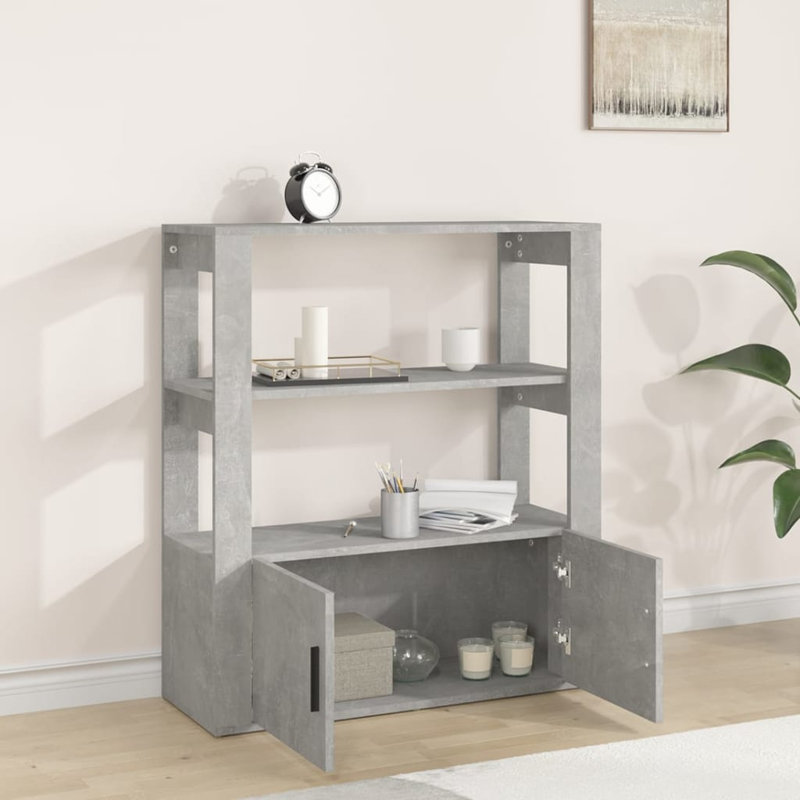Jahani 80cm Sideboard, Concrete Grey