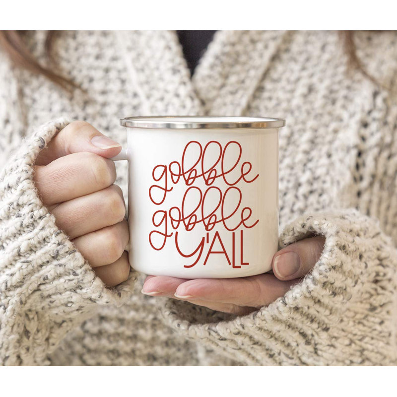Grande tasse de camping gobble gobble y’all Deja