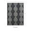 Tapis noir / gris à motif géométrique Cramden-22960093