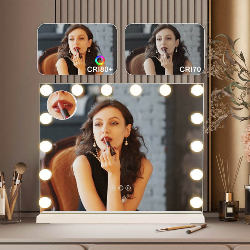 Soufian Iron Rectangle Floor Mirror
