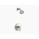 Kohler Pitch Rite-Temp Shower Trim Kit With 1.75 GPM Water-Saving Single-Function Showerhead, Single Spray Setting