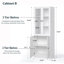 70.9'' H X 47.24'' W Standard Bookcase Set (2B+A)-1036336484
