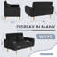 Julizza 49" Upholstered Sofa Loveseat-1850470411