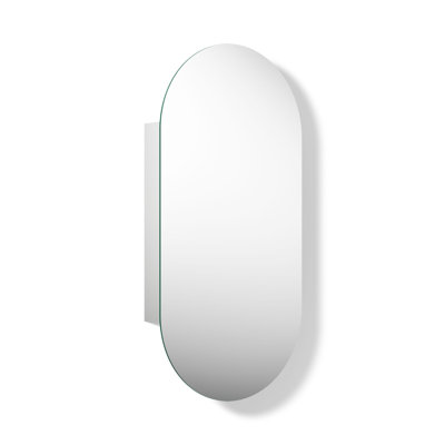 Verdera 20" X 40" Capsule Medicine Cabinet
