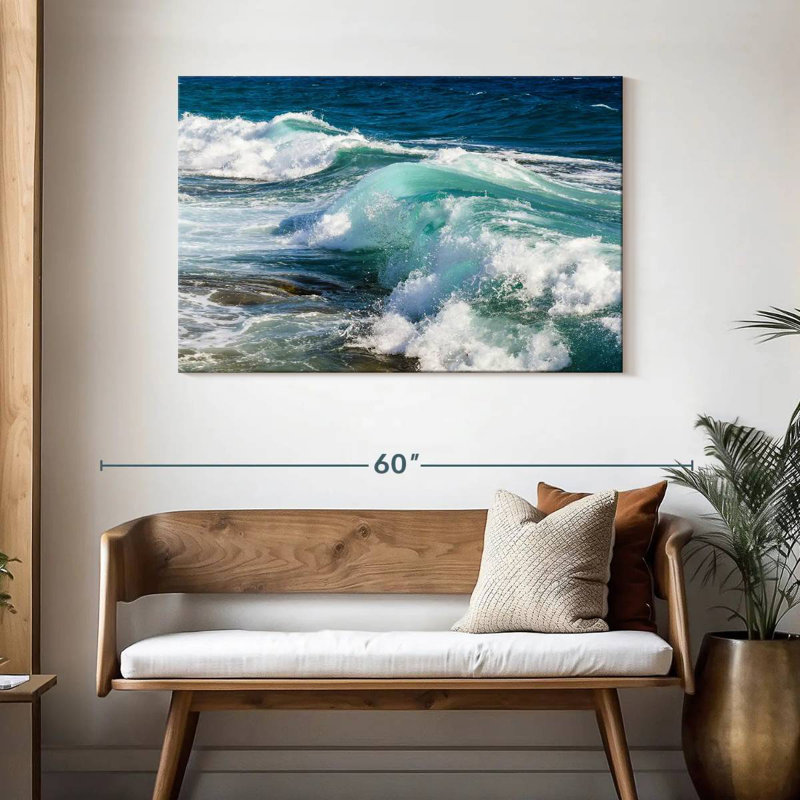 Côte de verre de mer Gillard, H 30 po x l 45 po