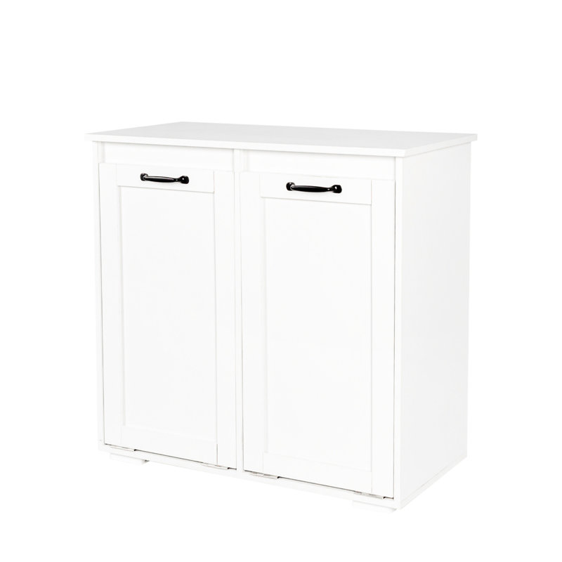 Grande armoire à linge avec poignées - facile à déplacer et à utiliser
