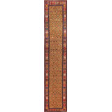 One-of-a-Kind Runner 3' X 16'10" Hand Knotted Area Rug