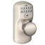 Keypad Electronic Door Knob with Plymouth Trim and Plymouth Knob-1824923224-1824922527-1826534856