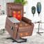 Fauteuil de massage chauffant en similicuir-2083503351