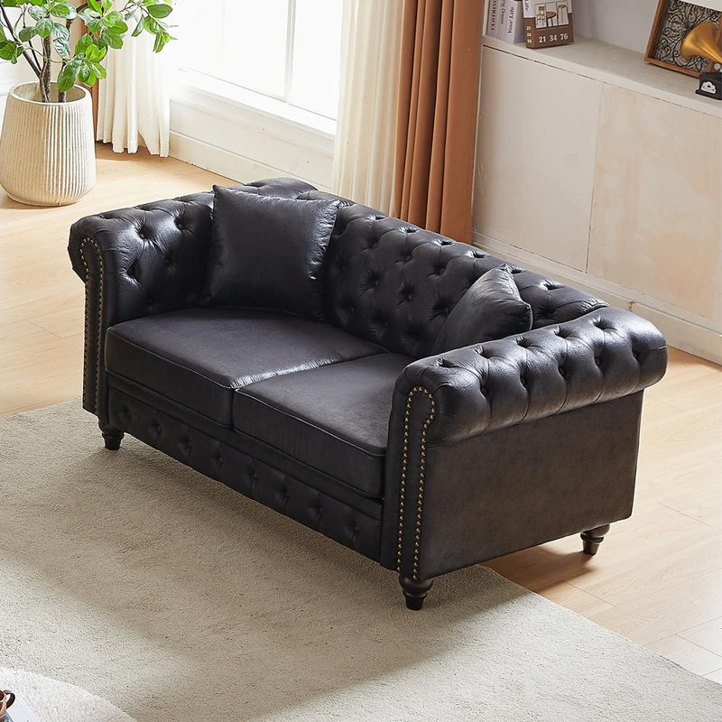 Elegant Button Tufted Sofa