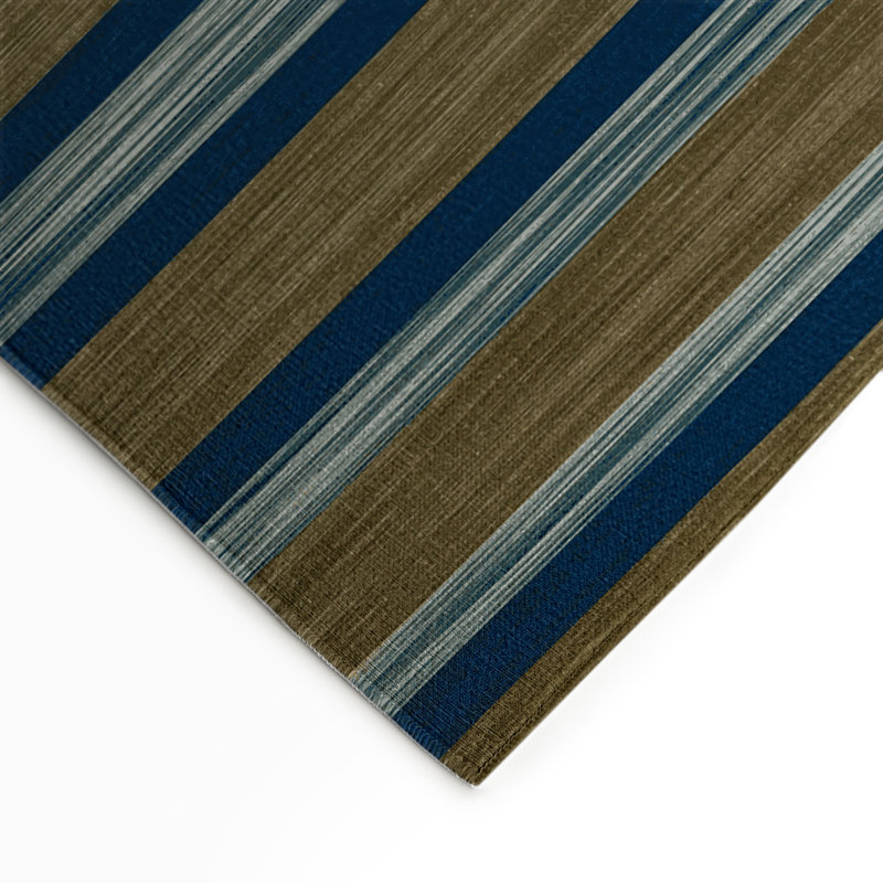 Tapis intérieur / extérieur brun HorizontalStripes