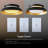 Matte Black LED Integrated Flush Mount
