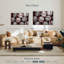 Girafe Affection sur toile-1653217526