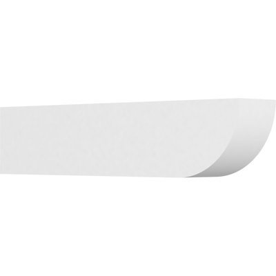 6"W x 8"H x 36"L Standard Durham Architectural Grade PVC Rafter Tail