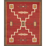 Tuscany Rust/Ivory Wool Reversible Area Rug
