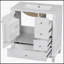 Meuble-lavabo autoportant de 30 pouces avec lavabo, porte à fermeture en douceur et rangement spacieux, idéal pour les salles de bain modernes et élégantes.-1557238706-1557238705